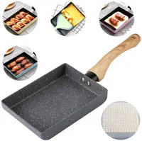 1pc Omelette Pan Nonstick Tamagoyaki Egg Pan Rectangle Egg Frying Pan, PFOA  Free