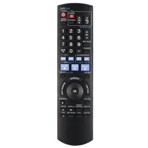 RCU customized high quality in stock EUR7659T80 Replace Remote Control fit for Panasonic Diga DVD VCR Recorder Player Control