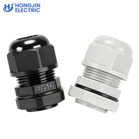 Presse-étoupe en nylon PA66 étanche IP69 basse tension, filetage PG16, 8 à 14 mm, certifié CE ROHS, couleur personnalisable, usage industriel