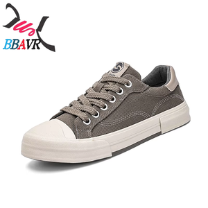 Zapatillas de Lona Transpirables para Hombre - Zapatos de Goma Vulcanizada Sin Cordones para Caminar, Calzado Casual Cómodo para Primavera/Otoño - Product Image 4