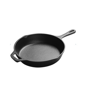 <b>Cast</b> Iron Frying <b>Pan</b> Round Thick Bottomed Durable For Induction Cookers Fry <b>Pans</b> - Product Image 5