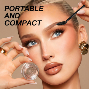 2025 Hot-selling <b>Brow</b> Styling <b>Wax</b> Long-lasting Waterproof Transparent Eyebrow Gel Eyebrow Sculpting Pomade Private Label - Product Image 5