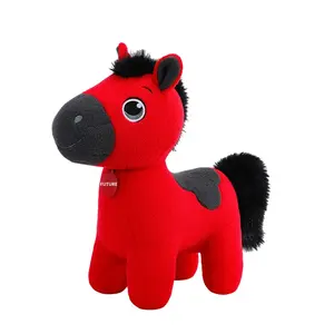 घोड़े के 2026 साल घोड़े की शुभंकर खिलौना सुंदर कार्टून गुड़िया मल्टिकोलर राशि वाले पशु बच्चों का उपहार थोक - Product Image 5