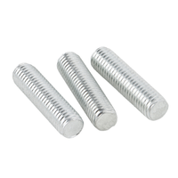 Quality M8 M10 Steel ASTM A325 B7 8.8 Meters White Galvanized Nuts Full Threaded Rods DIN 975