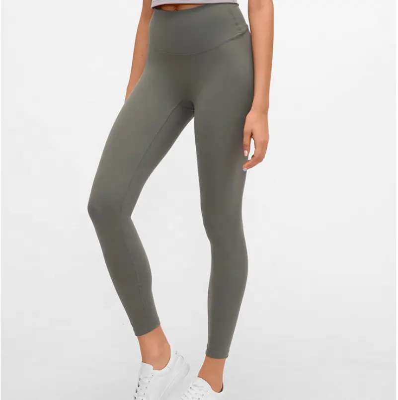 Celana Yoga Wanita, <span class=keywords><strong>Legging</strong></span> Gym Pinggang Tinggi, Celana Yoga Squat Poof Elastis Gaya Baru 2020