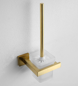 Moderno <span class=keywords><strong>Bagno</strong></span> In acciaio inox Barra di Tovagliolo Set Spazzolato Oro Set di accessori - Product Image 4