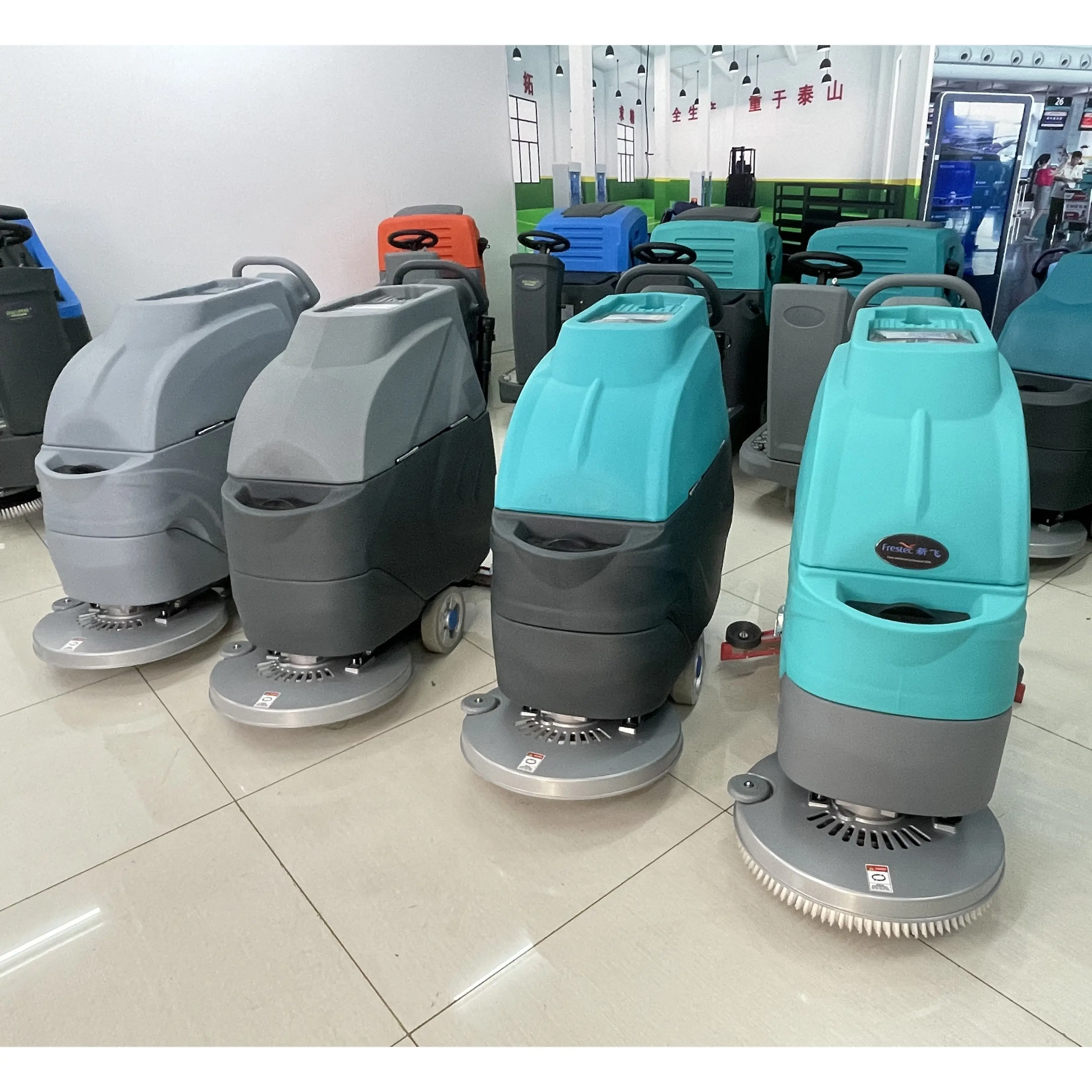 Gaoge A1 New Model Walk-behind Floor Scrubber for Airport Cleaning Machine With CE Certificate