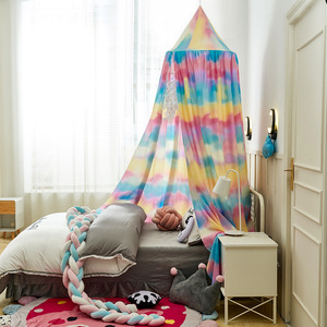 Kelambu Tempat Tidur Anak Perempuan, Tenda Bermain Bentuk Kubah, Kelambu Anti Nyamuk Gradasi Pink, Penahan Angin, Tenda Tempat Tidur Gantung Anak, Kelambu Tempat Tidur Bayi Musim Panas - Product Image 6