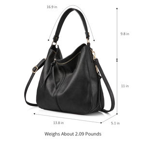 LOVEVOOK, bolso de diseñador clásico personalizado para mujer, bolsos de hombro, bolso de cuero PU, bolsos y monederos de lujo para mujer, bolsos Hobo - Product Image 5