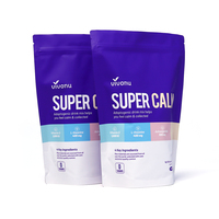 Sachet d'emballage personnalisé pour suppléments protéinés, pochette en plastique de qualité alimentaire, emballage refermable haute barrière, sachet stand-up