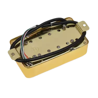 Gold Color Brass Closed Style Passive Pickup LP Electric Guitar Humbucker Pickup with Ceramic Magnet