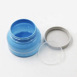 Pot en plastique PET 250g prix moins cher pot de crème bleu populaire 250ml pot de <span class=keywords><strong>vaseline</strong></span> de gommage corporel - Product Image 5
