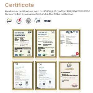 Costfull Tựa đầu có thể điều chỉnh hình vuông một chỗ ngồi shredded Foam mui trần ghế Bìa Ergonomic gấp Sofa giường - Product Image 6