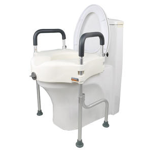 Standing Height Adjustable Commode <b>Toilet</b> Safety Retails Bathroom Device Rehabilitation Therapy Supplies Aluminum Alloy 1 Piece - Product Image 2