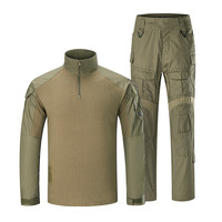 Combinaisons tactiques G3 Chemises de randonnée Pantalons de camping pliés Ensemble de travail Cargo CS Jeux Uniforme Chemises à manches longues Pantalon camouflage