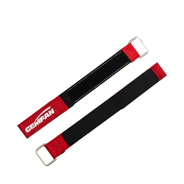 Gemfan 20X250mm 16X250mm High-strength Non-Slip Woven Magic Battery Strap Metal Buckle for FPV Racing Freestyle Drones