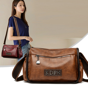 Fashion New Designer Crossbody Bags High Quality PU <b>Leather</b> Shoulder Messenger Bag Casual Totes Luxury Women Handbags and <b>Purses</b> - Product Image 2