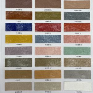 Surface brillante huileuse de fil de <span class=keywords><strong>cuir</strong></span> synthétique de PVC unique de Tannery-Sold pour le sac d'artisanat de chaise de meubles de sofa avec le motif en relief - Product Image 4