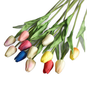 Fiori Artificiali in PU, Mini <span class=keywords><strong>Tulipani</strong></span> <span class=keywords><strong>Dipinti</strong></span>, Vendita all'Ingrosso Transfrontaliera su AliExpress, Bouquet Finti per Matrimoni, Decorazioni per la Casa, Accessori per Foto - Product Image 5