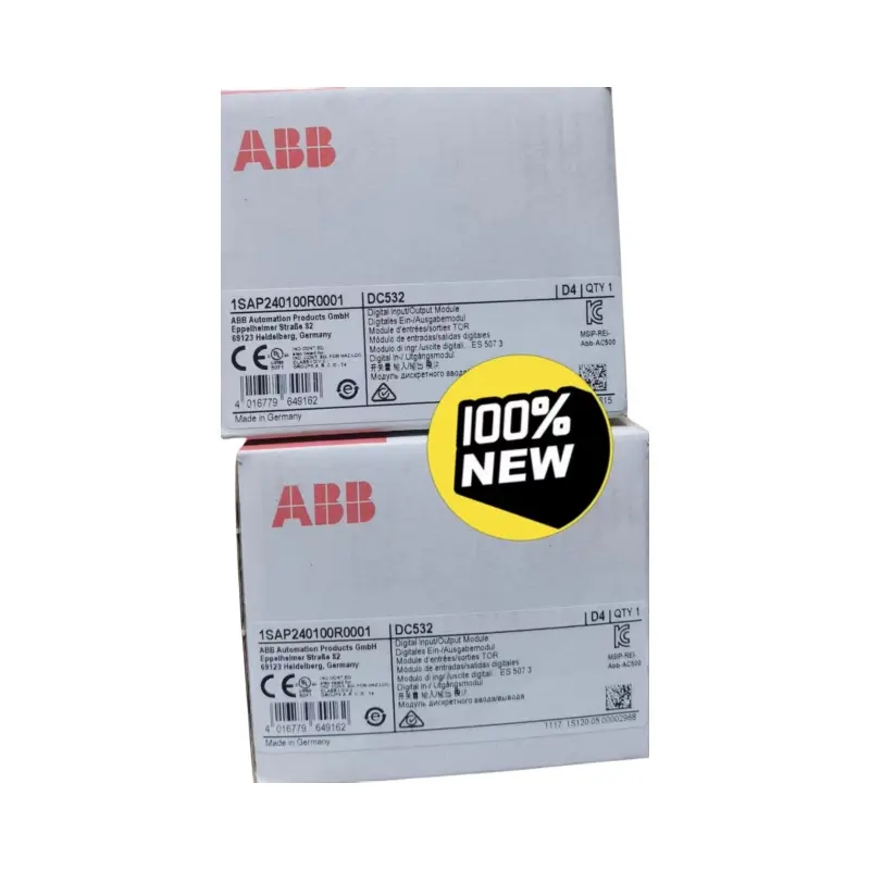 1 cái ABB DC532 chuyển đổi đầu vào/đầu ra mô-đun 1sap240100r0001 DC532