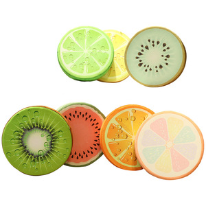 Décoration d'intérieur, <span class=keywords><strong>coussin</strong></span> rond en forme de fruit, imprimé numérique 3D, mignon, <span class=keywords><strong>orange</strong></span>, citron vert, pastèque, <span class=keywords><strong>canapé</strong></span>, chaise, sol, <span class=keywords><strong>canapé</strong></span> - Product Image 1
