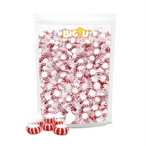 Candy Factory Nuevo producto Navidad rebanado candSupport personalización a granel dulces de caramelo duro al por mayor