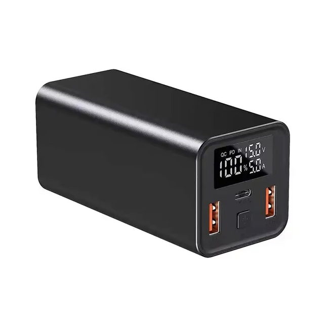 ABS PD 65W Fast Charging Power Bank for Laptop with Micro USB Type-C Double USB Customizable Hepu 20000Mah
