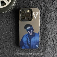 Coque de téléphone élégante et design pour iPhone 7 8 Xs Xr 11 12 13 Mini 14 15 16 Plus Pro Max, accessoire mobile Vrunk