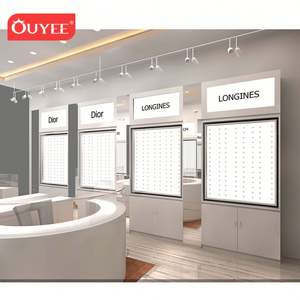 Idée de décoration Présentoir mural pour lunettes de soleil Présentoir pour lunettes Design vitrine Meilleur design de magasin optique - Product Image 3