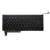 Clavier d'ordinateur portable en gros pour Apple MacBook Pro 15" A1286 (séries 2009, 2010, 2011, 2012) – Remplacement de clavier pour ordinateur portable (version britannique)