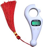 Compteur de Prières Numérique Portable (Tasbih) pour la Méditation, la Relaxation, l'Activité Physique, Utilisation Islamique, Affichage LCD, Ergonomique