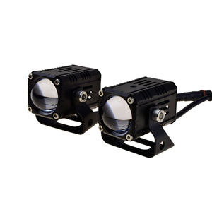 SENLO X1Plus 50W LED <span class=keywords><strong>Mini</strong></span> luces de conducción Nuevo Faro de lente <span class=keywords><strong>azul</strong></span> de doble color y luz antiniebla 6000K Temperatura de color para motocicletas - Product Image 3