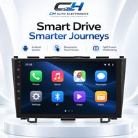 Pour Honda CRV 2007-2011 Autoradio Android Stéréo 9 Pouces 2DIN Écran Tactile Sans Fil CarPlay Android Auto GPS Bluetooth FM RDS SWC