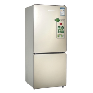 Réfrigérateur domestique à double porte avec congélateur inférieur de 105 litres, économie d'énergie, avec éclairage LED - Product Image 2