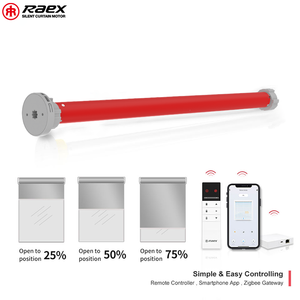 Motore Elettrico Intelligente per Tende e <span class=keywords><strong>Tapparelle</strong></span> 25mm 2600mAh Tuya, Motore per Tende <span class=keywords><strong>a</strong></span> <span class=keywords><strong>Batteria</strong></span> KNX, Design Moderno Raex TQL25-E per <span class=keywords><strong>Tapparelle</strong></span> Avvolgibili - Product Image 1