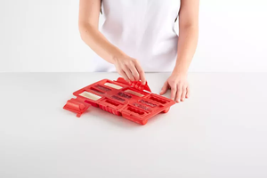 Moule de cuisson rectangulaire en silicone antiadhésif personnalisé pour mini gâteaux fourrés en forme de bûche - Product Image 4