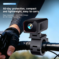 Caméra de sport pour vélo D8 WiFi, enregistrement vidéo HD 2K, 140° °   Enregistreur grand angle avec application, étanche IPX5, pour vélo et moto