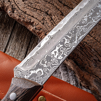 Couteau à désosser professionnel en acier Damas VG10, hachoir de boucher pour la viande (porc, bovin, ovin, poisson) et la découpe en cuisine