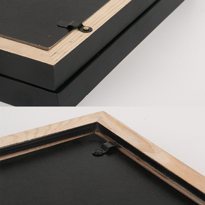 7 אינץ כלב חתול מחמד Paw מזכרת חימר מסגרת עץ תמונה מסגרת עבור חיות מחמד כלב Paw מזכרת תינוק טביעת כף יד טביעת רגל זיכרון - Product Image 6