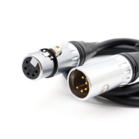 Câble d'alimentation hybride DMX 3 broches 5pin Power con DMX512 Câble combiné de signal Powercon pour tête mobile d'éclairage de scène