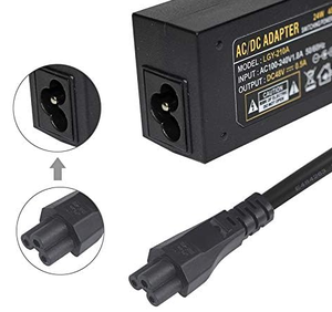 Cordon d'alimentation pour <span class=keywords><strong>ordinateur</strong></span> portable 10A 250V US AC, prise US Nema5-15p vers prise IEC C5 Mickey Mouse, adaptateur d'alimentation, rallonge pour <span class=keywords><strong>ordinateur</strong></span> - Product Image 5