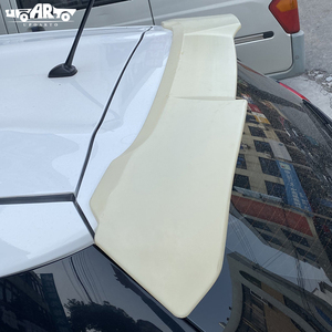 สปอยเลอร์หลังลายคาร์บอนไฟเบอร์ ABS สำหรับรถยนต์โตโยต้า ยาริส วีออส FS แฮทช์แบ็ค ปี 2014 2015 2016 2017 2018 ขายดี - Product Image 4