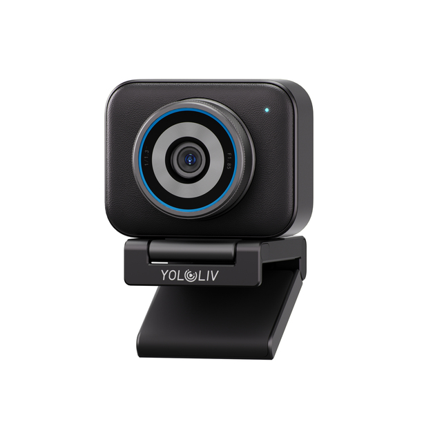 YOLOLIV YoloCam S3 4K USB CMOS Streaming Webcam 1/1.28" Sensor PDAF Autofocus 4X Zoom for Creators & Streamers & Podcasters