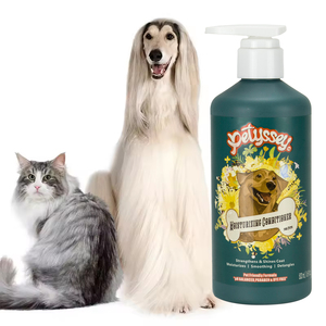 OEM Logo Privé Personnalisé Pet <span class=keywords><strong>Chat</strong></span> Chien Douche Lavage Naturel Organique Shampooing et Après-Shampooing - Product Image 5