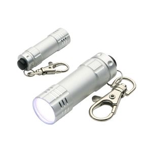 Llavero de Aleación de Aluminio con Logotipo Personalizado, 3 Colores LED, Mini Linterna de Trabajo, Antorcha Profesional Pequeña - Product Image 4