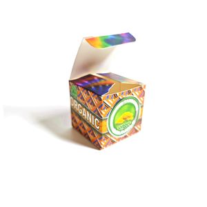 Boîte de présentation en papier à bout rabattable personnalisée Conteneur d'emballage de 7 ml pour concentrés d'extrait de cire à l'épreuve des enfants - Product Image 2