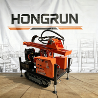 Prix d'usine – Équipement de forage mobile pour puits d'eau HR-200C 200m, moteur diesel, pour forage de trous et de mines
