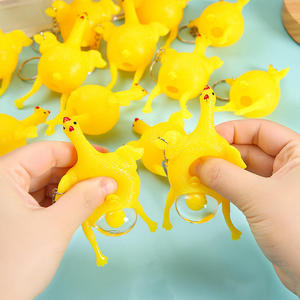 Nuevos Juguetes Sensoriales Blandos para Niños y Niñas, Juguetes Antiestrés de Gallinas Ponedoras y Gatos de Subida Lenta - Product Image 5
