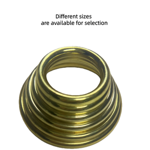 Metall-Schraubverschluss Penisringe Runde Cockringe Edelstahl Penisring Erektionsverstärker Impotenzhilfe Dehner - Product Image 5