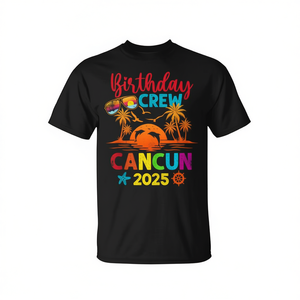 Maglietta per la festa in spiaggia di compleanno a Cancun 2025 - Product Image 2